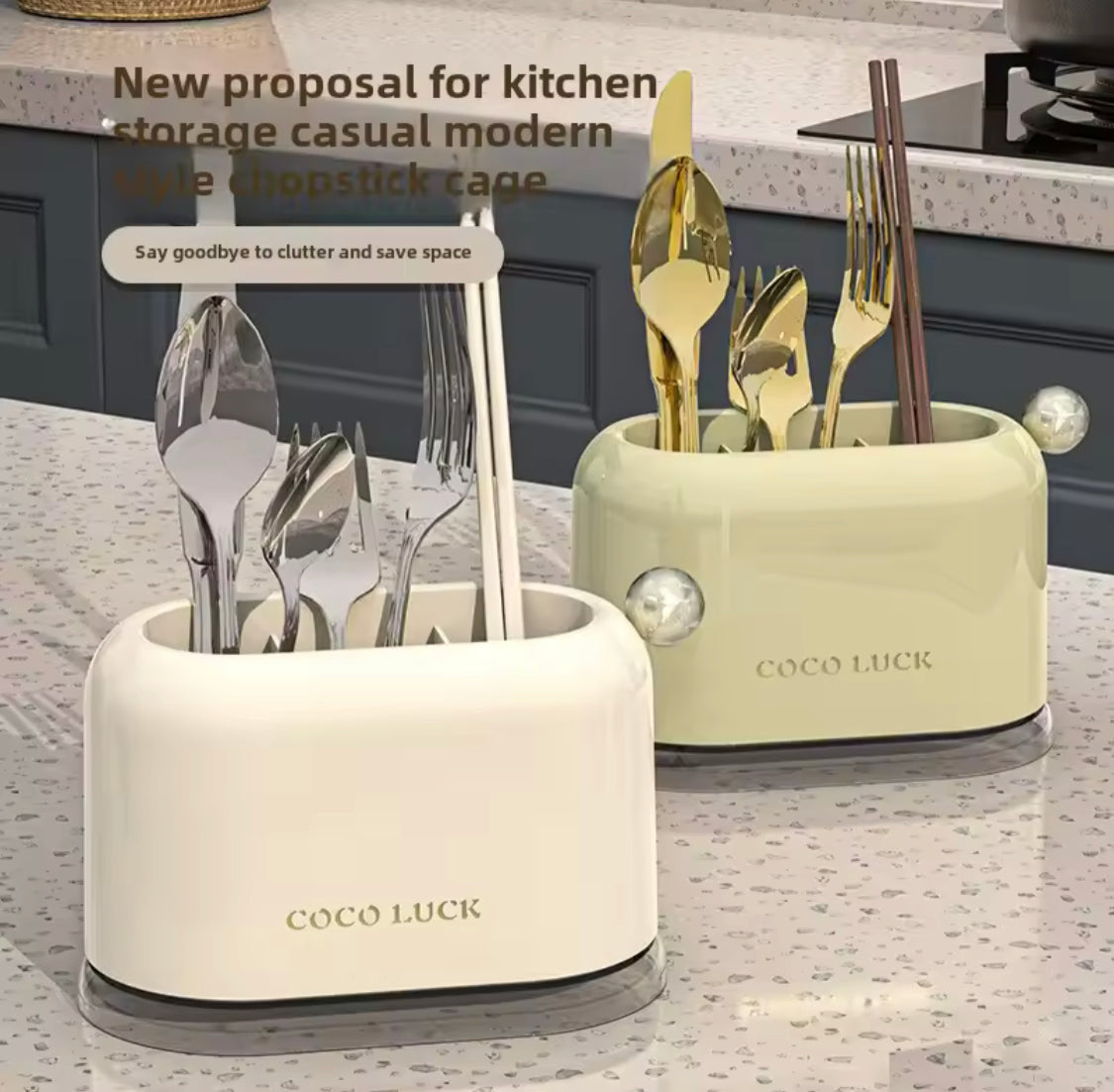 Durable Knife Storage Organizer, Kitchen Utensil Holder With Water Drain Tray, Spoon Fork Chopsticks Storage Rack Durable Knife Storage Organizer, Kitchen Utensil Holder With Water Drain Tray, Spoon Fork Chopsticks Storage Rack